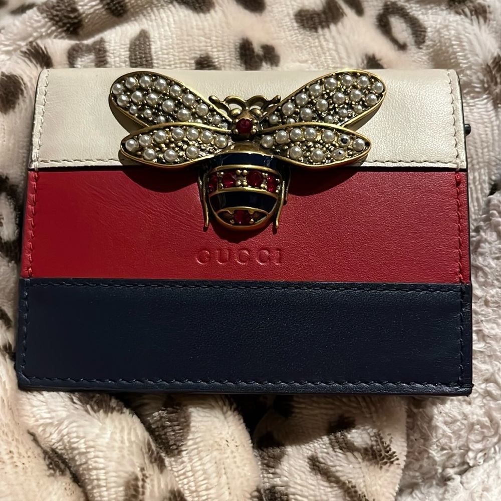 Gucci Queen Margaret Card Case Wallet